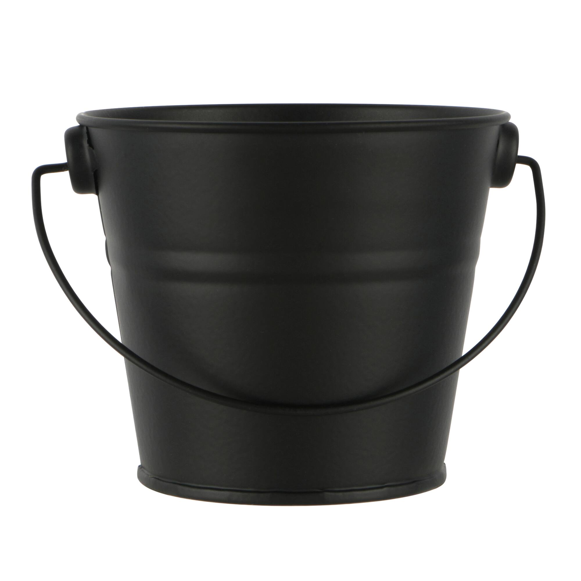 3" Chalkboard Round Metal Buckets by Celebrate It™, 5ct.